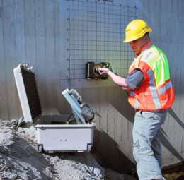 concrete scanning image