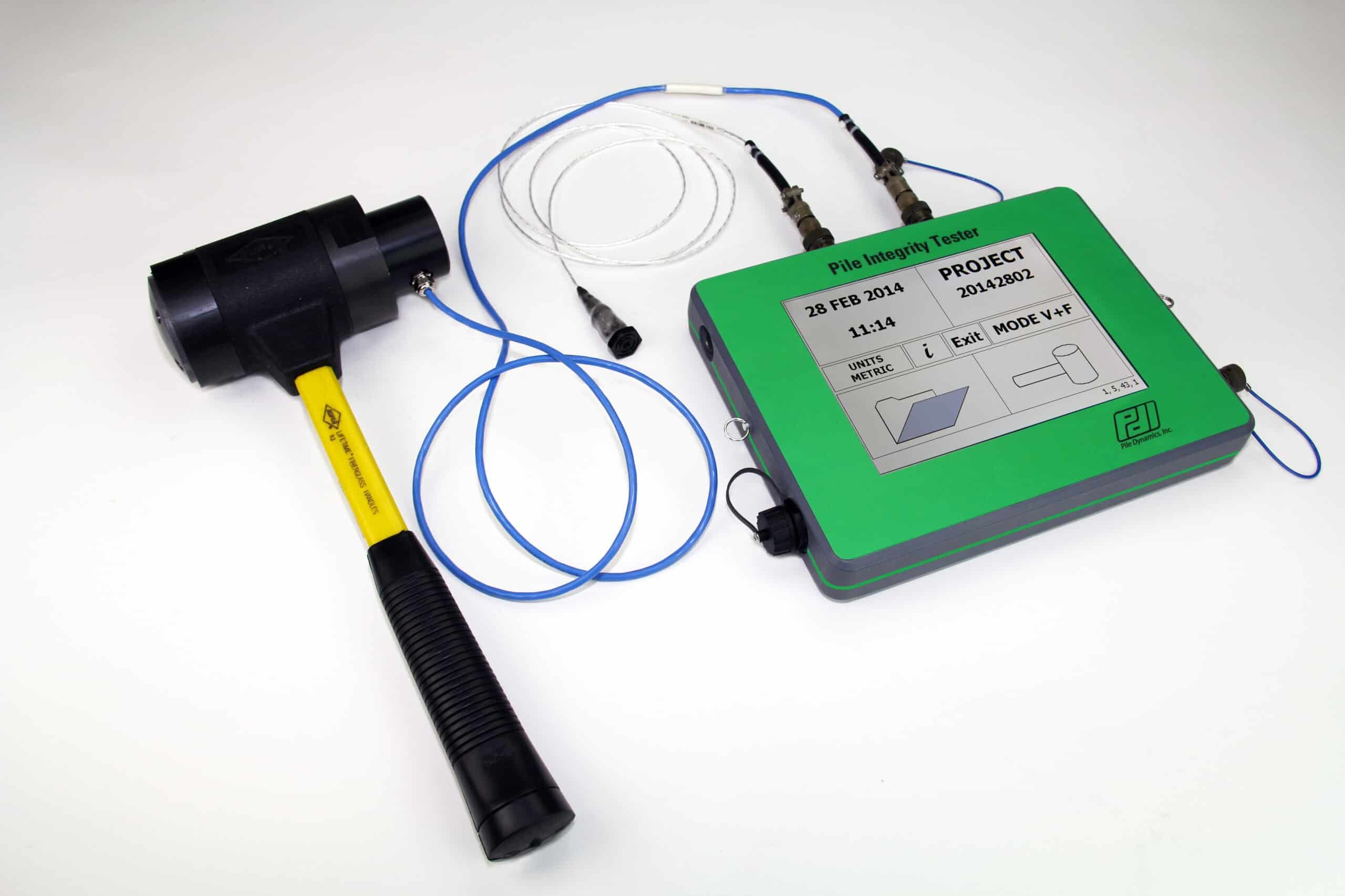Pile Integrity Testing Kit Used for Foundation Assessment in Melbourne