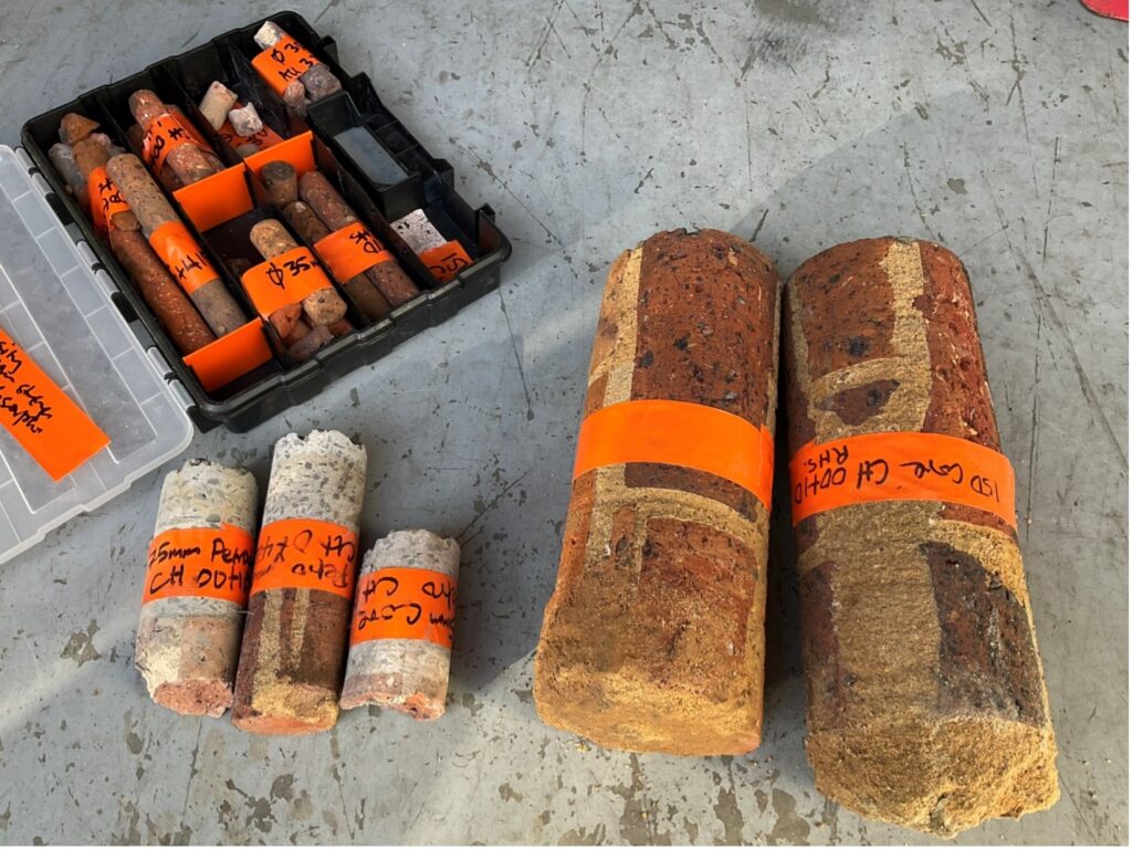 Core sampling